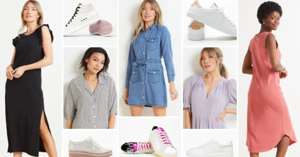 sneakers to wear with dresses