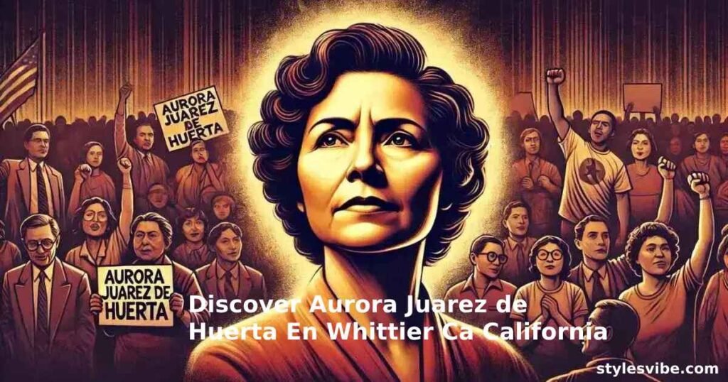 Discover Aurora Juarez de Huerta En Whittier Ca California