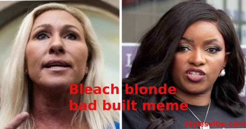 bleach blonde bad built meme